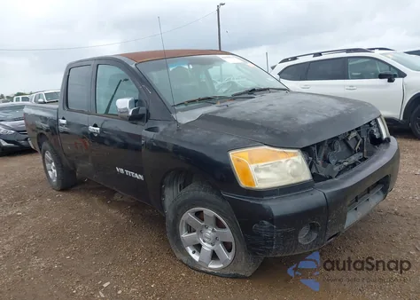 2008 Nissan Titan Le/Se z USA, uszkodzony, nr VIN 1N6BA07D98N337504